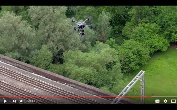 Vogel R3D - High-Accuracy Rail Drone Survey Solution